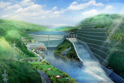 静安老挝南塔河1号水电站项目